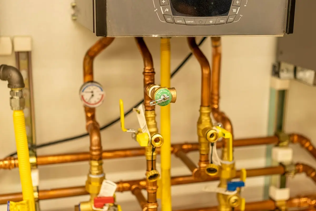 Licensed technician providing Backflow Prevention for a homeowner in Beecher